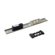 Планка ответная Maxbar для ригеля и защелки, регулируемая, левая, U24x5 Maxbar купить
