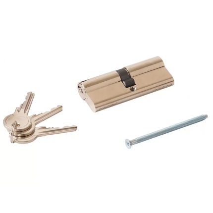 Цилиндр профильный MAXBAR 847/K 40-40, никелированный Maxbar купить