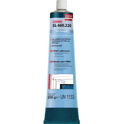 Клей жидкий пластик Cosmofen Plus 200 гр. белый SL-660.220 Cosmofen купить
