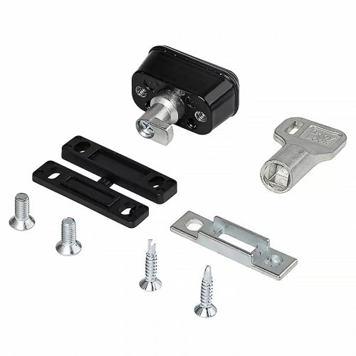 Замок блокировочный для алюминиевых окон Baby Lock черный ASANTE купить