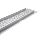 Решетка вентиляционная 480 х 60 мм врезная серебристая, алюминий ASANTE купить